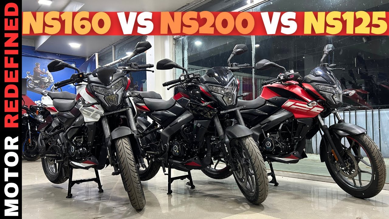 2024 Bajaj Pulsar NS125 Vs NS160 Vs NS200 Comparison | NS125 Better Hai Kya???