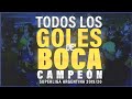 TODOS los GOLES de BOCA CAMPEÓN SUPERLIGA 2019/20