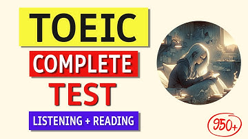 TOEIC Listening & Reading Practice Test 2024 | Real Exam Experience + Answers!