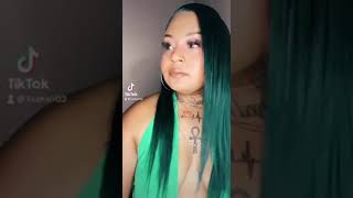 Dark green body wave wig #eullairhair #humanhairwigs #lacewigs #shorts