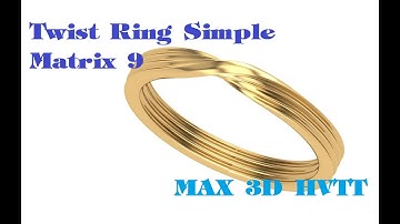 Guide to draw Twist Ring Simple Matrix 9