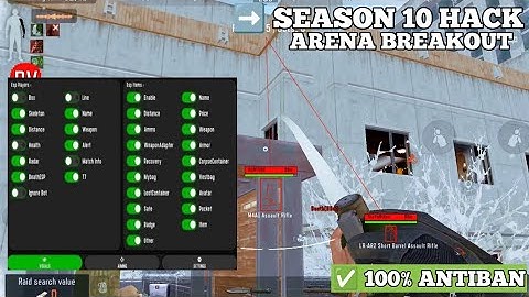 CHEAT ARENA BREAKOUT 2025 | MOD MENU ARENA BREAKOUT | SUPPORT ANDROID & IOS