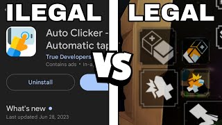 Which is Better? 🤔 ILLEGAL AUTOCLICKER VS BedWars AutoClicker (Blockman GO : BedWars)