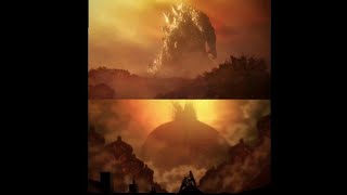 Godzilla Earth v.s Eren Founding Titan