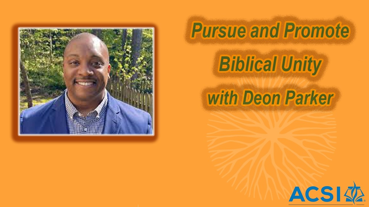 Grafted Together Ep 34: Christians: Pursue and Promote Unity Biblically, with Deon Parker