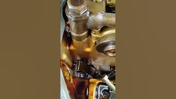 1992 Toyota truck 22re timing chain broken guide