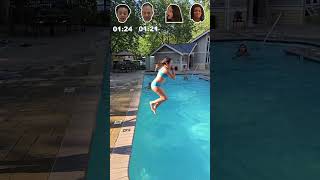 Who Floats Up The Fastest In The Pool