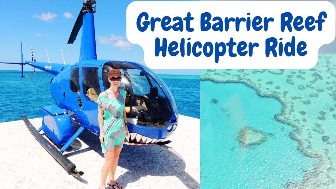 Americans in Australia: Helicopter Ride over the Great Barrier Reef