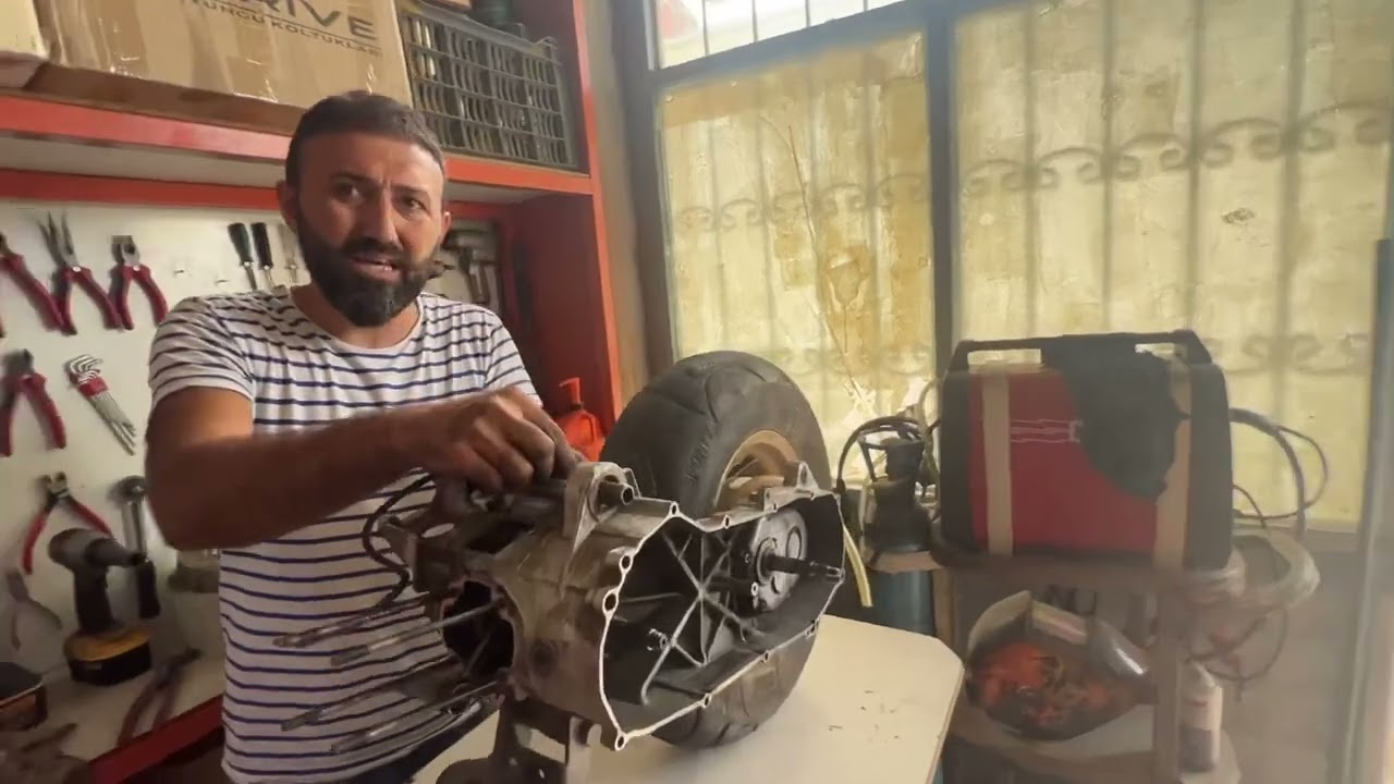 Yamaha bws 100 Beraber sokup adim adim gidelim part 5