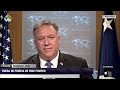 En Vivo desde Washington - Rueda de prensa de Mike Pompeo