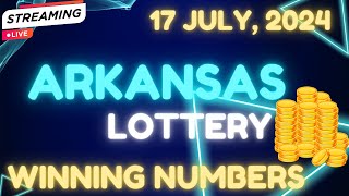 Arkansas Midday Lottery Results For - 17 Jul, 2024 - Cash 3 - Cash 4  - Powerball - Mega Millions