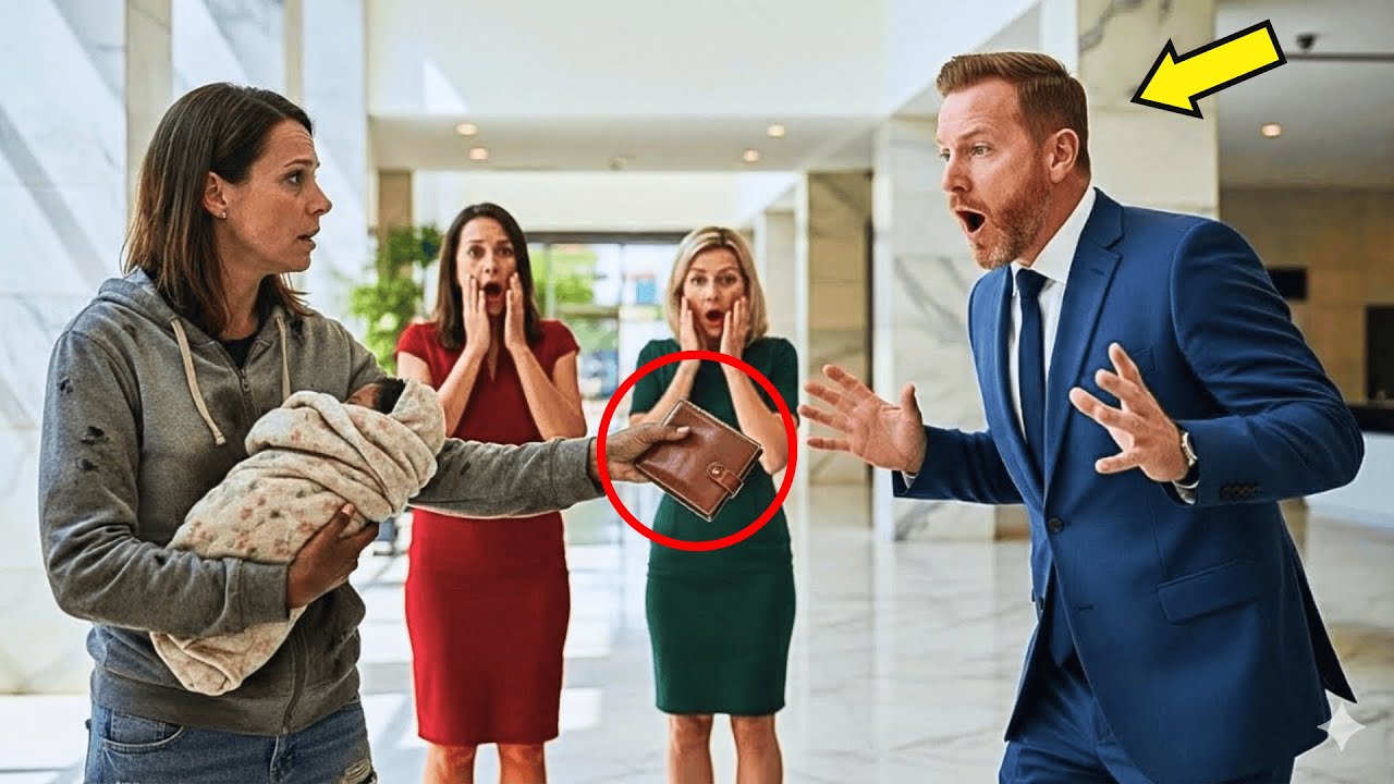 Hemlös kvinna lämnade tillbaka miljardärens plånbok – det hon bad om i gengäld förändrade allt!