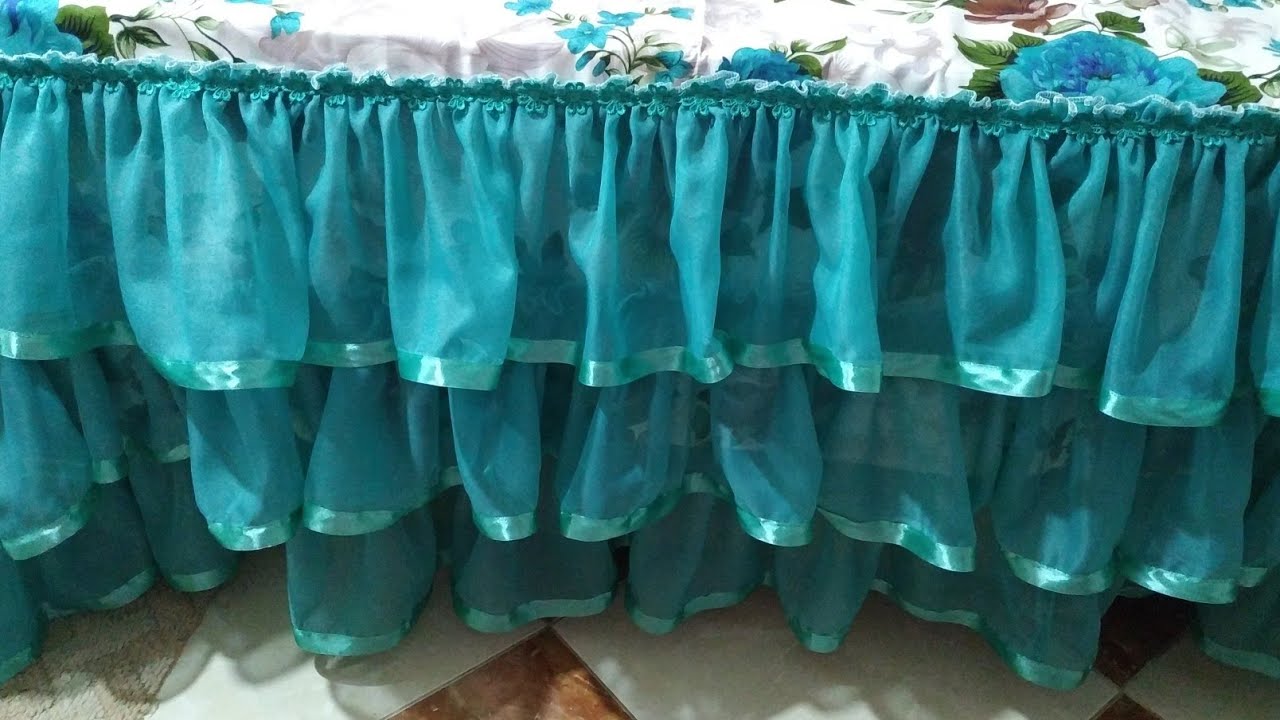 طريقة تقفيل الملايه بكرانيش شيفون تعالوا نقفلها مع بعض