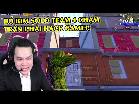 Bộ Bim SOLO TEAM 4 – Hack PUBG Mobile Chạm Trán Phải