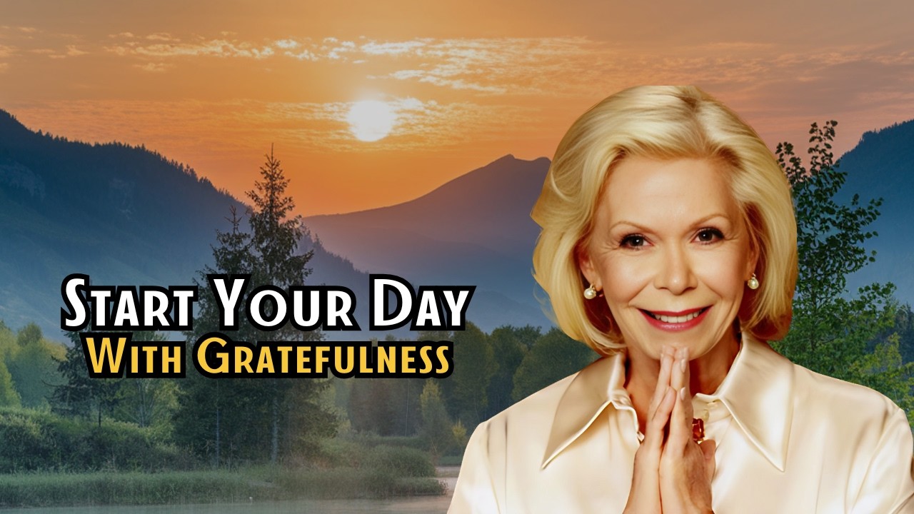 I AM Grateful | Positive Morning Gratitude Affirmations | Positive Thinking | Louise Hay