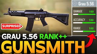 THE GRAU 5.56 STILL A TOP GUN AFTER NERF CALL OF DUTY | BEST GRAU 5.56 GUNSMITH COD MOBILE |