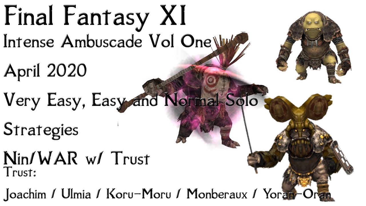 Ffxi Ambuscade March 19 Ambuscade V1 October 19 Ffxi Ambuscade March 19 Ambuscade V1 October 19