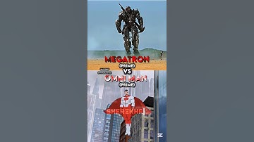 @crazycraft1871 Open Collab submission/ Megatron(Bayverse) vs Omni Man(Series) #wis #edit