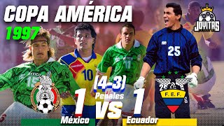 El día que ADOLFO RÍOS hizo lo que JORGE CAMPOS no pudo | México vs Ecuador Copa América 1997