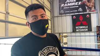 Neno announcing his next fight ! - Esnews boxing