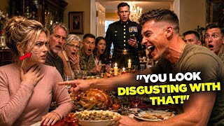 Marine Brother Mocked My Scar At Thanksgiving — His CO Called During Dinner And Went Speechless