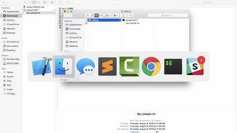 XCode: Command line argument, load file, and multiple source files