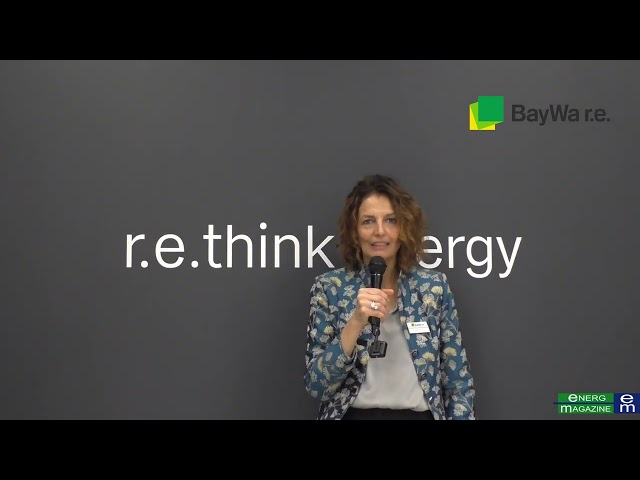 Le rinnovabili a KEY 2024, Alessandra Toschi di BayWa r.e.