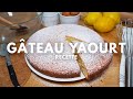 Recette du gteau au yaourt moelleux et trs facile  