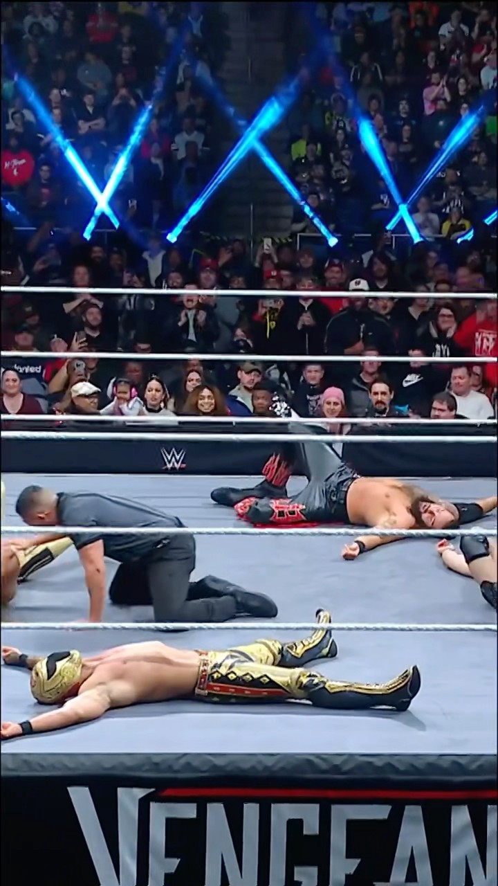 This match was INSANE! ? #VengeanceDay