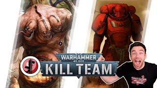 Warhammer 40.000 Kill Team : Gellerpox VS Spaces Marines