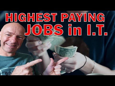 IT SALARY - WHAT I.T. JOBS PAY THE MOST MONEY