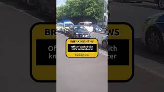 Massive police response as emergency worker assaulted with bladed weapon near Oxford Road