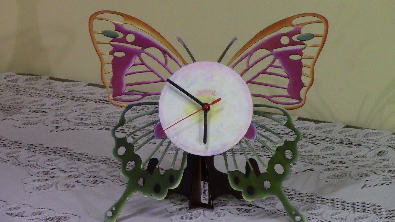 mariposa para hacer reloj