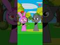 Pinki and Gray the cat sings 😻 Incredibox Sprunki animation meme #shorts