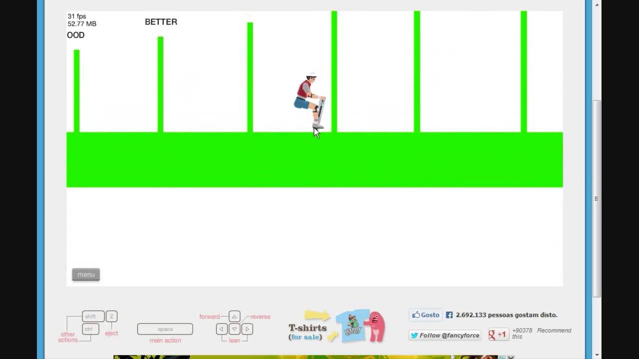(Dani) Happy Wheels Pogo men , POGO STICK MAN ! YouTube