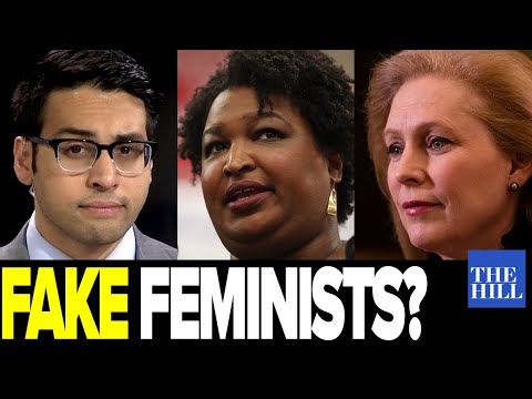 Saagar Enjeti calls out fake feminist icons Kirsten Gillibrand, Stacey Abrams on hypocrisy