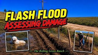 The aftermath of the flash flood 👍🏼