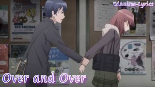 Just Because! Op full Lyrics(AMV)/[ Over and Over ]by Yanagi Nagi sub ROM-KAN-ENG-ESP