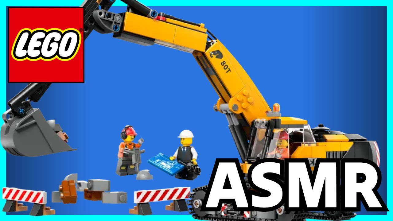 LEGO CITY EXCAVATOR SPEED BUILD + REVIEW