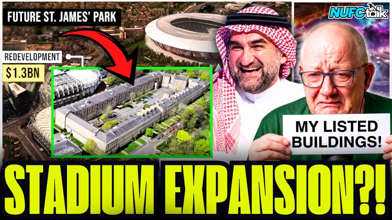 🚨 BREAKING: Newcastle BUY Leazes Terrace! Is The St. James' Park Expansion FINALLY ON?! ⚫️⚪️ LIVE