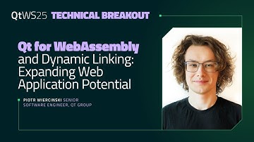 Qt for WebAssembly and Dynamic Linking: Expanding Web Application Potential
