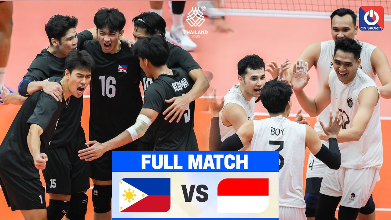 FULL 4K | PHILIPPINES vs INDONESIA | Ordiales vs. Rivan - Phô diễn đẳng cấp