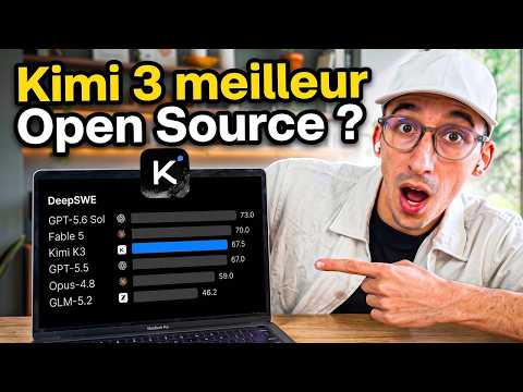 Kimi 3 : Aussi bon que FABLE mais OpenSource ?