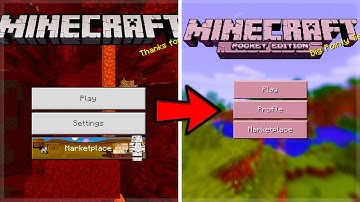 How to turn your Minecraft Into OLD Minecraft Pocket Edition Version