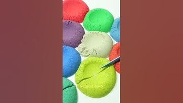 Very satisfying and relaxing kinetic sand - Pop it Fidget