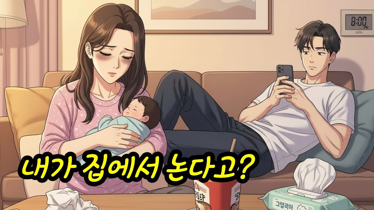 집에서 논다고 무시하던 남편에게 하루 만에 벌어진 일 | 현실부부 | 육아이야기