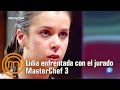 Lidia se enfrenta al jurado | MasterChef 3