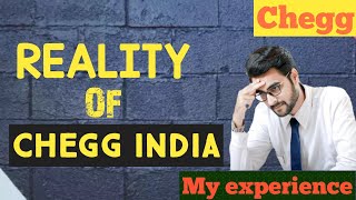 chegg india earn money | my experience on chegg india
