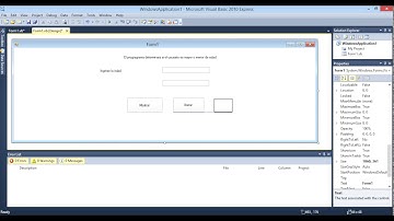 Mayor o menor de edad en visual basic