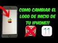 COMO CAMBIAR EL LOGO DE INICIO DE TU IPHONE IOS 11-11.1.2